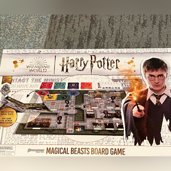 Harry Potter Magical Beasts Board Game - Picture 1 of 3
